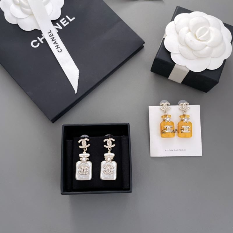 Ch*el earrings